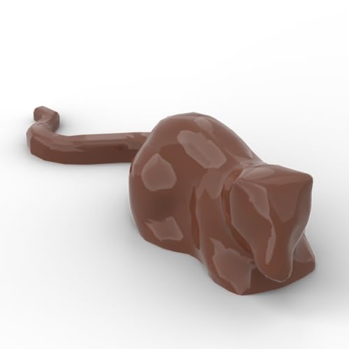 Gobricks Tiere, Maus, Tiere, 5 Stück, kompatibel mit Lego 40234 GDS-M1162, klassisches Bulk-Spielzeug, MOC, Farbe: Rotbraun 192 Gobricks Tiere, Maus, Tiere, 5 Stück, kompatibel mit Lego 40234 GDS-M1162, klassisches Bulk-Spielzeug, MOC, Farbe: Rotbraun 192 von XYEIUGO