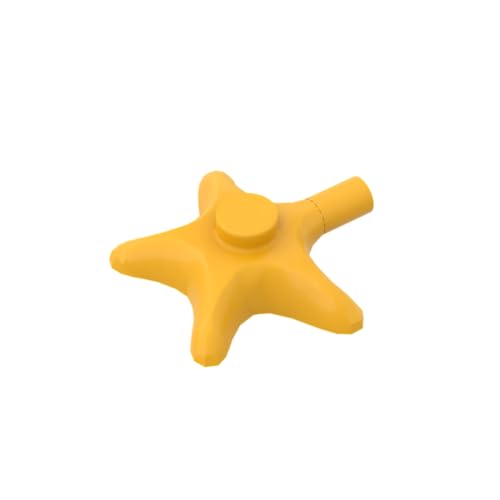 Gobricks Tiere, Seestern, 10 Stück, kompatibel mit Lego 33122 GDS-2096, klassisches Bulk-Spielzeug, MOC, Farbe: Hellorange 191 Gobricks Tiere, Seestern, 10 Stück, kompatibel mit Lego 33122 GDS-2096, klassisches Bulk-Spielzeug, MOC, Farbe: Hellorange 191 von XYEIUGO