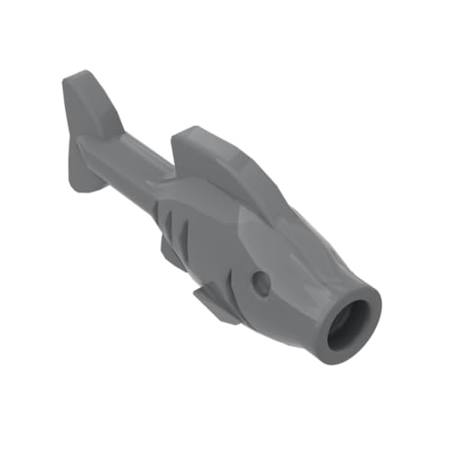 Gobricks Tiere, kleine Fische, 50 Stück, kompatibel mit Lego 64648 GDS-2120, klassisches Bulk-Spielzeug, MOC, Farbe: Dunkelblaugrau, 199 Gobricks Tiere, kleine Fische, 50 Stück, kompatibel mit Lego 64648 GDS-2120, klassisches Bulk-Spielzeug, MOC, Farbe: Dunkelblaugrau, 199 von XYEIUGO
