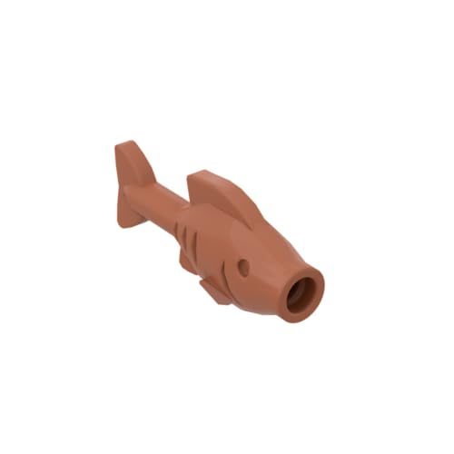 Gobricks Tiere, kleine Fische, 50 Stück, kompatibel mit Lego 64648 GDS-2120, klassisches Bulk-Spielzeug, MOC, Farbe: Dunkelorange, 38 Gobricks Tiere, kleine Fische, 50 Stück, kompatibel mit Lego 64648 GDS-2120, klassisches Bulk-Spielzeug, MOC, Farbe: Dunkelorange, 38 von XYEIUGO