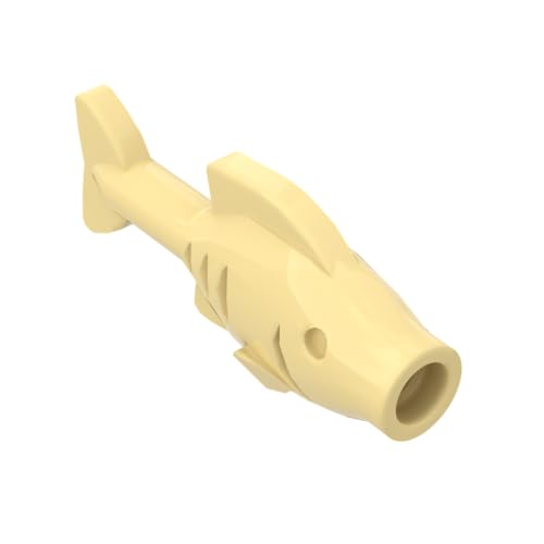 Gobricks Tiere, kleine Fische, 50 Stück, kompatibel mit Lego 64648 GDS-2120, klassisches Bulk-Spielzeug, MOC, Farbe: Hellgelb Gobricks Tiere, kleine Fische, 50 Stück, kompatibel mit Lego 64648 GDS-2120, klassisches Bulk-Spielzeug, MOC, Farbe: Hellgelb von XYEIUGO