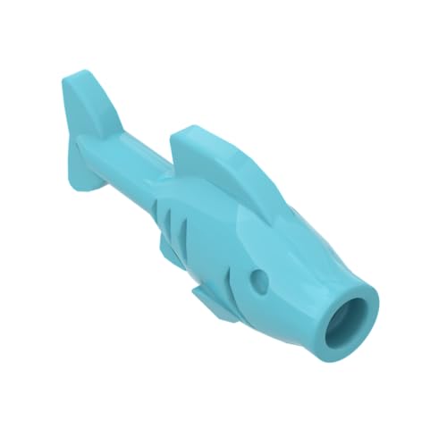 Gobricks Tiere, kleine Fische, 50 Stück, kompatibel mit Lego 64648 GDS-2120, klassisches Bulk-Spielzeug, MOC, Farbe: Medium Azurblau 322 Gobricks Tiere, kleine Fische, 50 Stück, kompatibel mit Lego 64648 GDS-2120, klassisches Bulk-Spielzeug, MOC, Farbe: Medium Azurblau 322 von XYEIUGO