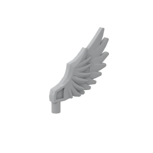 Gobricks Tierflügel mit Griff, 4 mm, 20 Stück, kompatibel mit Lego 11100 GDS-2151, klassisches Bulk-Spielzeug, MOC, Farbe: Hellbläulich-Grau, 194 Gobricks Tierflügel mit Griff, 4 mm, 20 Stück, kompatibel mit Lego 11100 GDS-2151, klassisches Bulk-Spielzeug, MOC, Farbe: Hellbläulich-Grau, 194 von XYEIUGO
