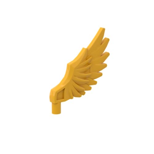 Gobricks Tierflügel mit Griff, 4 mm, 20 Stück, kompatibel mit Lego 11100 GDS-2151, klassisches Bulk-Spielzeug, MOC, Farbe: Hellorange 191 Gobricks Tierflügel mit Griff, 4 mm, 20 Stück, kompatibel mit Lego 11100 GDS-2151, klassisches Bulk-Spielzeug, MOC, Farbe: Hellorange 191 von XYEIUGO