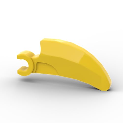 Gobricks Tierkrallenzahn, 10 Stück, kompatibel mit Lego 16770 GDS-90490, klassisches Bulk-Spielzeug, MOC, Farbe: Gelb 24 Gobricks Tierkrallenzahn, 10 Stück, kompatibel mit Lego 16770 GDS-90490, klassisches Bulk-Spielzeug, MOC, Farbe: Gelb 24 von XYEIUGO