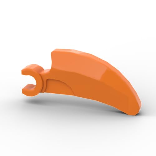 Gobricks Tierkrallenzahn, 10 Stück, kompatibel mit Lego 16770 GDS-90490, klassisches Bulk-Spielzeug, MOC, Farbe: Orange 106 Gobricks Tierkrallenzahn, 10 Stück, kompatibel mit Lego 16770 GDS-90490, klassisches Bulk-Spielzeug, MOC, Farbe: Orange 106 von XYEIUGO