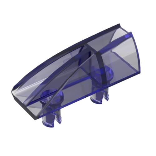 Gobricks Transport-Einlass-Gleichrichterplatte, 10 Stück, kompatibel mit Lego 30647 GDS-2084, klassisches Bulk-Spielzeug, MOC, Farbe: Trans Purple 126 Gobricks Transport-Einlass-Gleichrichterplatte, 10 Stück, kompatibel mit Lego 30647 GDS-2084, klassisches Bulk-Spielzeug, MOC, Farbe: Trans Purple 126 von XYEIUGO
