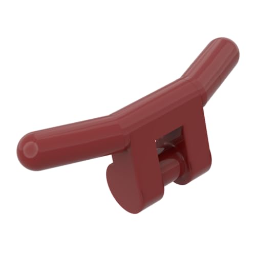 Gobricks Transportgeländer, 10 Stück, kompatibel mit Lego GDS-M225 30031, klassisches Bulk-Spielzeug, MOC, Farbe: Dunkelrot 154 Gobricks Transportgeländer, 10 Stück, kompatibel mit Lego GDS-M225 30031, klassisches Bulk-Spielzeug, MOC, Farbe: Dunkelrot 154 von XYEIUGO