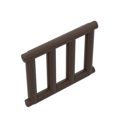 Gobricks Tür 1 x 4 x 3 trapezförmiges Zaunstück, 10 Stück, kompatibel mit Lego GDS-M142 62113, klassisches Bulk-Spielzeug, MOC, Farbe: Dunkelbraun 308 Gobricks Tür 1 x 4 x 3 trapezförmiges Zaunstück, 10 Stück, kompatibel mit Lego GDS-M142 62113, klassisches Bulk-Spielzeug, MOC, Farbe: Dunkelbraun 308 von XYEIUGO
