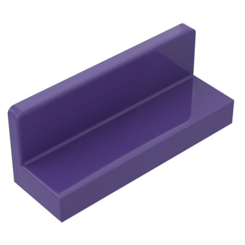 Gobricks Tür-Eckwand, 1 x 3 x 1, kompatibel mit Lego GDS-M226 23950, klassisches Bulk-Spielzeug, MOC, Farbe: Dunkelviolett 268, 10 Stück Gobricks Tür-Eckwand, 1 x 3 x 1, kompatibel mit Lego GDS-M226 23950, klassisches Bulk-Spielzeug, MOC, Farbe: Dunkelviolett 268, 10 Stück von XYEIUGO