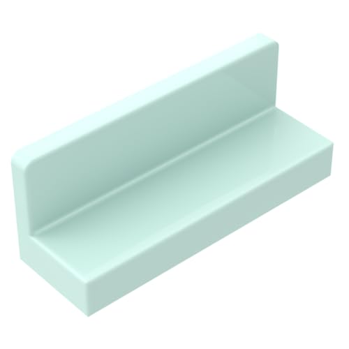Gobricks Tür-Eckwand, 1 x 3 x 1, kompatibel mit Lego GDS-M226 23950, klassisches Bulk-Spielzeug, MOC, Farbe: helles Aqua 323, 10 Stück Gobricks Tür-Eckwand, 1 x 3 x 1, kompatibel mit Lego GDS-M226 23950, klassisches Bulk-Spielzeug, MOC, Farbe: helles Aqua 323, 10 Stück von XYEIUGO