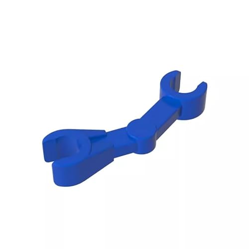 Mechanischer Körperarm, mechanisch mit 2 Clips [Kampfdroid] 30377 49754 4223247 GDS-999, 50TE, kompatibel mit Lego Classic Bulk-Spielzeug, MOC, Farbe:Blau 23 von XYEIUGO