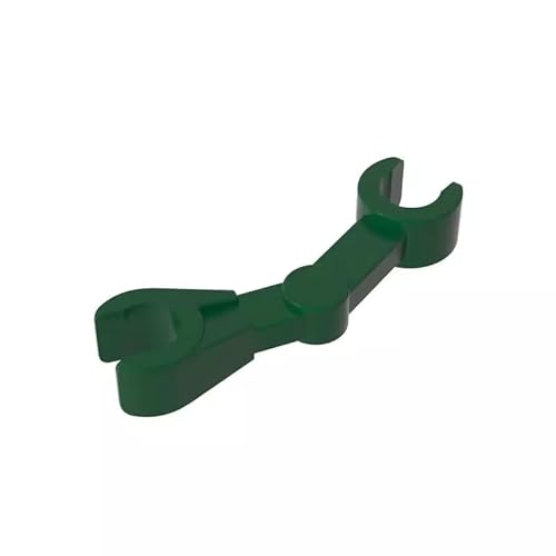 Mechanischer Körperarm, mechanisch mit 2 Clips [Kampfdroid] 30377 49754 4223247 GDS-999, 50TE, kompatibel mit Lego Classic Bulk-Spielzeug, MOC, Farbe:Dunkelgrün 141 von XYEIUGO