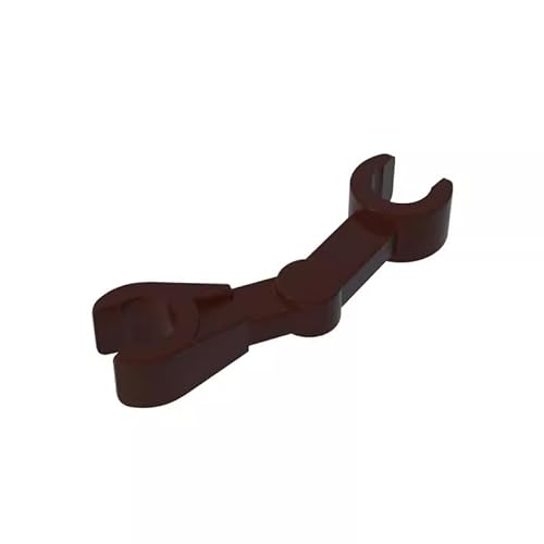 Mechanischer Körperarm, mechanisch mit 2 Clips [Kampfdroid] 30377 49754 4223247 GDS-999, 50TE, kompatibel mit Lego Classic Bulk-Spielzeug, MOC, Farbe:Kastanienbraun 308 von XYEIUGO