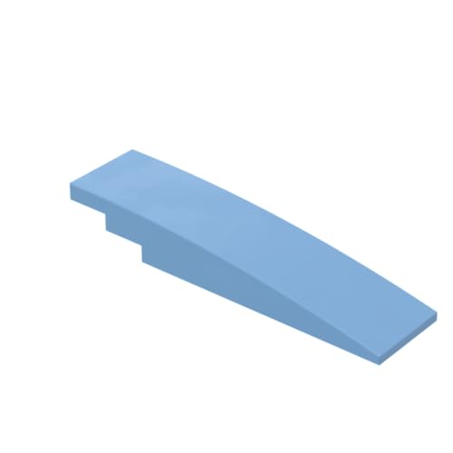 XYEIUGO Gobricks Bogenziegel, 5 x 20 cm, gebogener Bogen, kompatibel mit den großen Marken GDS-M362, klassisches Bulk-Spielzeug, MOC, Farbe: Mittelblau, 102 von XYEIUGO