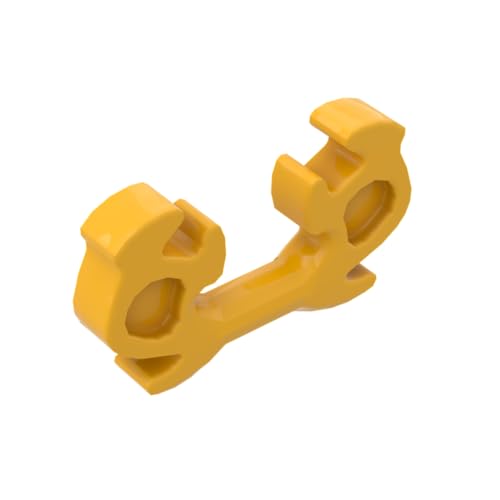 XYEIUGO Gobricks Kopfbedeckung Rentiergeweih, 10 Stück, kompatibel mit den großen Marken GDS-M4631 11437, klassisches Bulk-Spielzeug, MOC, Farbe: Hellorange 191 XYEIUGO Gobricks Kopfbedeckung Rentiergeweih, 10 Stück, kompatibel mit den großen Marken GDS-M4631 11437, klassisches Bulk-Spielzeug, MOC, Farbe: Hellorange 191 von XYEIUGO