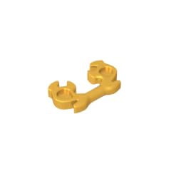 XYEIUGO Gobricks Kopfbedeckung Rentiergeweih, 10 Stück, kompatibel mit den großen Marken GDS-M4631 11437, klassisches Bulk-Spielzeug, MOC, Farbe: helles Gold XYEIUGO Gobricks Kopfbedeckung Rentiergeweih, 10 Stück, kompatibel mit den großen Marken GDS-M4631 11437, klassisches Bulk-Spielzeug, MOC, Farbe: helles Gold von XYEIUGO