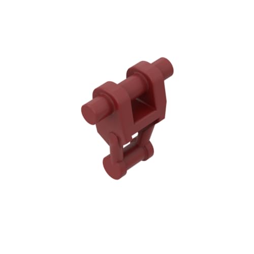 XYEIUGO Gobricks Mechanischer Körperroboter, mechanischer Körper, 50 Stück, kompatibel mit den großen Marken GDS-M368 30375, klassisches Bulk-Spielzeug, MOC, Farbe: Dunkelrot, 154 von XYEIUGO