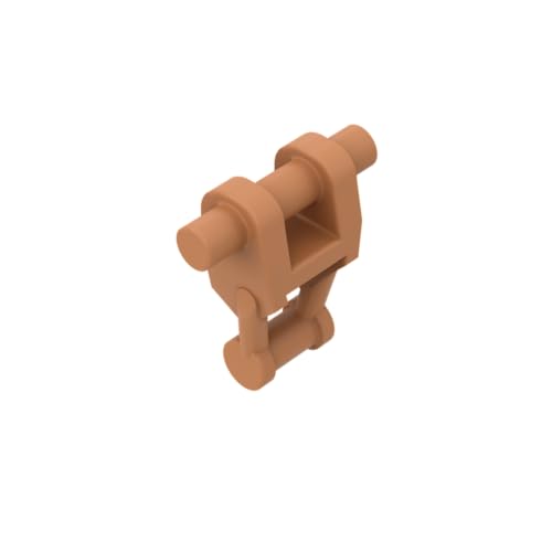 XYEIUGO Gobricks Mechanischer Körperroboter, mechanischer Körper, 50 Stück, kompatibel mit den großen Marken GDS-M368 30375, klassisches Bulk-Spielzeug, MOC, Farbe: Medium Nougat 312 von XYEIUGO