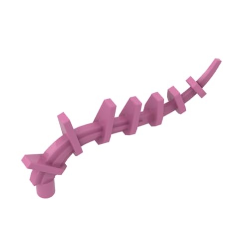 XYEIUGO Gobricks Ornamente, Pflanzenranke, kompatibel mit den großen Marken GDS-M431 55236, klassisches Bulk-Spielzeug, MOC, Farbe: Dunkelrosa, 221, 10 Stück XYEIUGO Gobricks Ornamente, Pflanzenranke, kompatibel mit den großen Marken GDS-M431 55236, klassisches Bulk-Spielzeug, MOC, Farbe: Dunkelrosa, 221, 10 Stück von XYEIUGO
