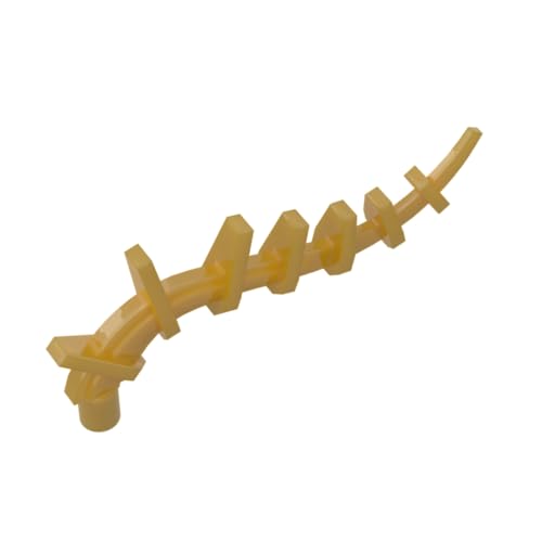XYEIUGO Gobricks Ornamente, Pflanzenranke, kompatibel mit den großen Marken GDS-M431 55236, klassisches Bulk-Spielzeug, MOC, Farbe: Perlgold 297, 10 Stück XYEIUGO Gobricks Ornamente, Pflanzenranke, kompatibel mit den großen Marken GDS-M431 55236, klassisches Bulk-Spielzeug, MOC, Farbe: Perlgold 297, 10 Stück von XYEIUGO