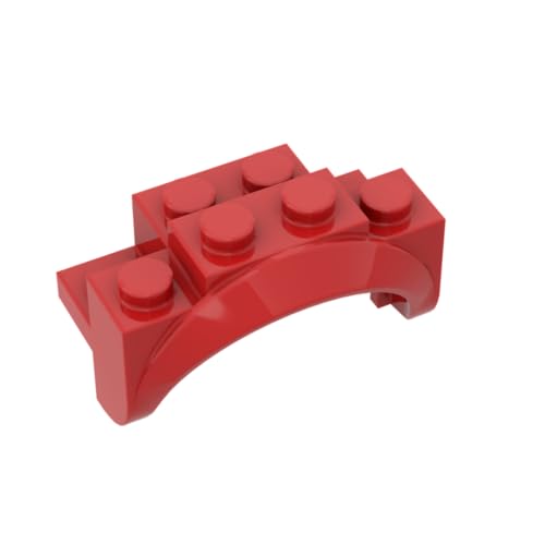 XYEIUGO Gobricks Rad, 2 x 4 x 2, Sportwagen-Schutzblech, 10 Stück, kompatibel mit den großen Marken GDS-M492, klassisches Bulk-Spielzeug, MOC, Farbe: Rot 21 XYEIUGO Gobricks Rad, 2 x 4 x 2, Sportwagen-Schutzblech, 10 Stück, kompatibel mit den großen Marken GDS-M492, klassisches Bulk-Spielzeug, MOC, Farbe: Rot 21 von XYEIUGO