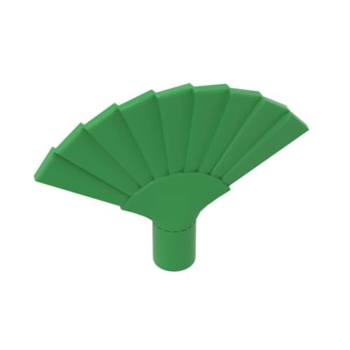 XYEIUGO Gobricks Requisiten, faltbarer Ventilator, 10 Stück, kompatibel mit den großen Marken GDS-M4632 93553, klassisches Bulk-Spielzeug, MOC, Farbe: Hellgrün, 37 XYEIUGO Gobricks Requisiten, faltbarer Ventilator, 10 Stück, kompatibel mit den großen Marken GDS-M4632 93553, klassisches Bulk-Spielzeug, MOC, Farbe: Hellgrün, 37 von XYEIUGO