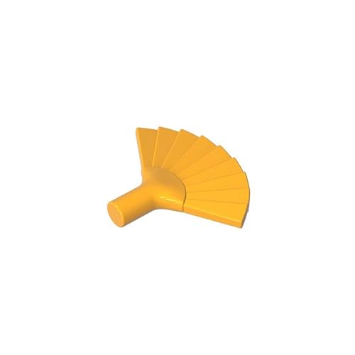 XYEIUGO Gobricks Requisiten, faltbarer Ventilator, 10 Stück, kompatibel mit den großen Marken GDS-M4632 93553, klassisches Bulk-Spielzeug, MOC, Farbe: Hellorange 191 XYEIUGO Gobricks Requisiten, faltbarer Ventilator, 10 Stück, kompatibel mit den großen Marken GDS-M4632 93553, klassisches Bulk-Spielzeug, MOC, Farbe: Hellorange 191 von XYEIUGO