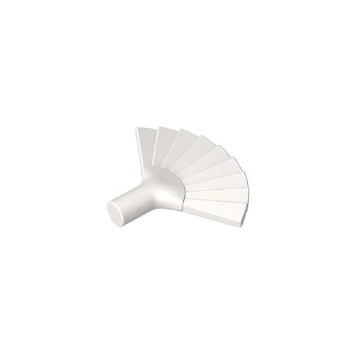XYEIUGO Gobricks Requisiten, faltbarer Ventilator, 10 Stück, kompatibel mit den großen Marken GDS-M4632 93553, klassisches Bulk-Spielzeug, MOC, Farbe: Weiß 1 XYEIUGO Gobricks Requisiten, faltbarer Ventilator, 10 Stück, kompatibel mit den großen Marken GDS-M4632 93553, klassisches Bulk-Spielzeug, MOC, Farbe: Weiß 1 von XYEIUGO