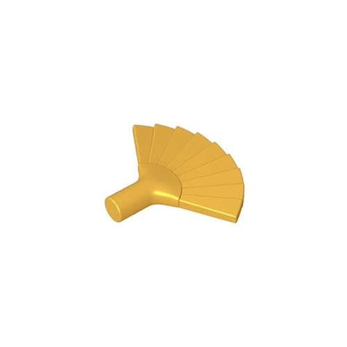 XYEIUGO Gobricks Requisiten, faltbarer Ventilator, 10 Stück, kompatibel mit den großen Marken GDS-M4632 93553, klassisches Bulk-Spielzeug, MOC, Farbe: helles Gold XYEIUGO Gobricks Requisiten, faltbarer Ventilator, 10 Stück, kompatibel mit den großen Marken GDS-M4632 93553, klassisches Bulk-Spielzeug, MOC, Farbe: helles Gold von XYEIUGO