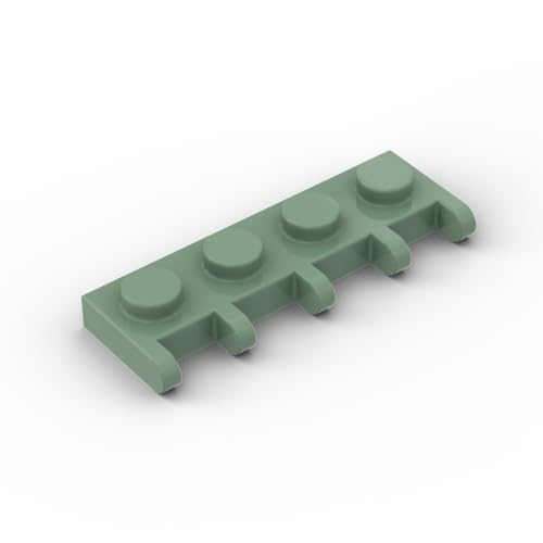 XYEIUGO Gobricks Scharnierplatte mit 5 Krallen an der Seite, 10 Stück, kompatibel mit den großen Marken GDS-M439, klassisches Bulk-Spielzeug, MOC, Farbe: Sandgrün, 151 XYEIUGO Gobricks Scharnierplatte mit 5 Krallen an der Seite, 10 Stück, kompatibel mit den großen Marken GDS-M439, klassisches Bulk-Spielzeug, MOC, Farbe: Sandgrün, 151 von XYEIUGO