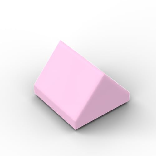 XYEIUGO Gobricks Slope Brick 1x1 Dual 45° geneigte Fliese, 50 Stück, kompatibel mit den großen Marken GDS-M461, klassisches Bulk-Spielzeug, MOC, Farbe: Hellrosa, 222 XYEIUGO Gobricks Slope Brick 1x1 Dual 45° geneigte Fliese, 50 Stück, kompatibel mit den großen Marken GDS-M461, klassisches Bulk-Spielzeug, MOC, Farbe: Hellrosa, 222 von XYEIUGO