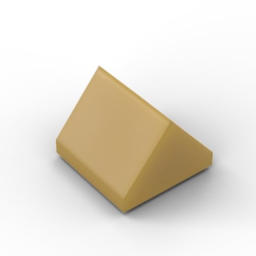 XYEIUGO Gobricks Slope Brick 1x1 Dual 45° geneigte Fliese, 50 Stück, kompatibel mit den großen Marken GDS-M461, klassisches Bulk-Spielzeug, MOC, Farbe: Perlgold 297 XYEIUGO Gobricks Slope Brick 1x1 Dual 45° geneigte Fliese, 50 Stück, kompatibel mit den großen Marken GDS-M461, klassisches Bulk-Spielzeug, MOC, Farbe: Perlgold 297 von XYEIUGO