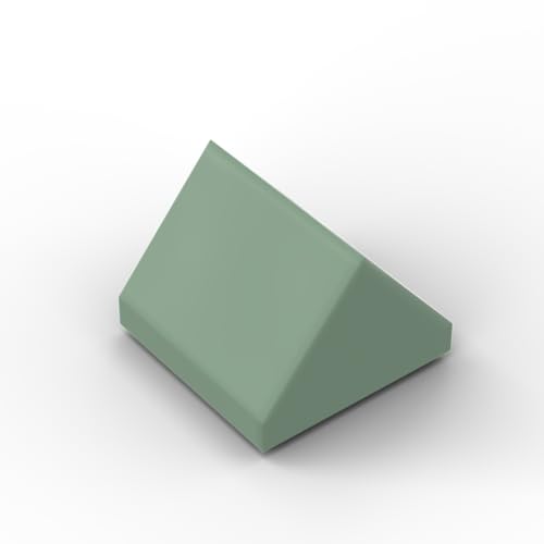 XYEIUGO Gobricks Slope Brick 1x1 Dual 45° geneigte Fliese, 50 Stück, kompatibel mit den großen Marken GDS-M461, klassisches Bulk-Spielzeug, MOC, Farbe: Sandgrün, 151 XYEIUGO Gobricks Slope Brick 1x1 Dual 45° geneigte Fliese, 50 Stück, kompatibel mit den großen Marken GDS-M461, klassisches Bulk-Spielzeug, MOC, Farbe: Sandgrün, 151 von XYEIUGO