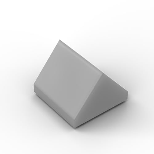 XYEIUGO Gobricks Slope Brick 1x1 Dual 45° geneigte Fliese, 50 Stück, kompatibel mit den großen Marken GDS-M461, klassisches Bulk-Spielzeug, MOC, Farbe: flach, Silber 315 XYEIUGO Gobricks Slope Brick 1x1 Dual 45° geneigte Fliese, 50 Stück, kompatibel mit den großen Marken GDS-M461, klassisches Bulk-Spielzeug, MOC, Farbe: flach, Silber 315 von XYEIUGO