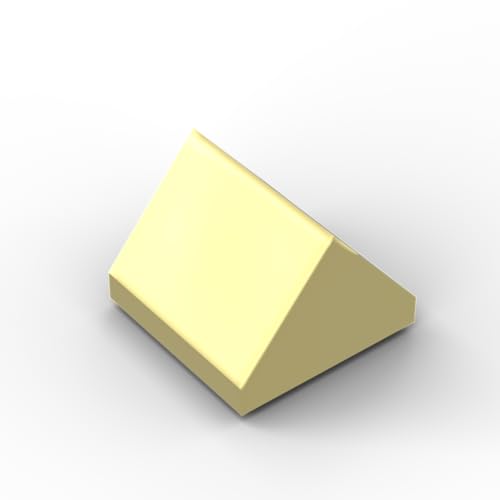 XYEIUGO Gobricks Slope Brick 1x1 Dual 45° geneigte Fliese, 50 Stück, kompatibel mit den großen Marken GDS-M461, klassisches Bulk-Spielzeug, MOC, Farbe: helles Gold XYEIUGO Gobricks Slope Brick 1x1 Dual 45° geneigte Fliese, 50 Stück, kompatibel mit den großen Marken GDS-M461, klassisches Bulk-Spielzeug, MOC, Farbe: helles Gold von XYEIUGO