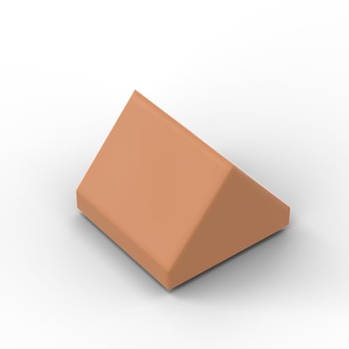 XYEIUGO Gobricks Slope Brick 1x1 Dual 45° geneigte Fliese, 50 Stück, kompatibel mit den großen Marken GDS-M461, klassisches Bulk-Spielzeug, MOC, Farbe: mittelgroßes dunkles Fleisch 312 XYEIUGO Gobricks Slope Brick 1x1 Dual 45° geneigte Fliese, 50 Stück, kompatibel mit den großen Marken GDS-M461, klassisches Bulk-Spielzeug, MOC, Farbe: mittelgroßes dunkles Fleisch 312 von XYEIUGO