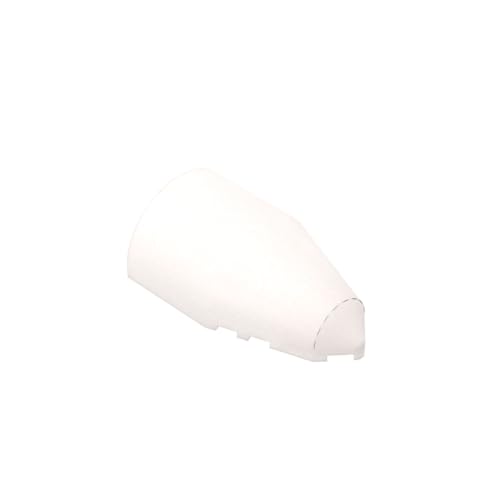 XYEIUGO Gobricks Windschutzscheibe, 7 x 4 x 2, kompatibel mit den großen Marken GDS-M372 30384, klassisches Bulk-Spielzeug, MOC, Farbe: Milchweiß, 5 Stück von XYEIUGO