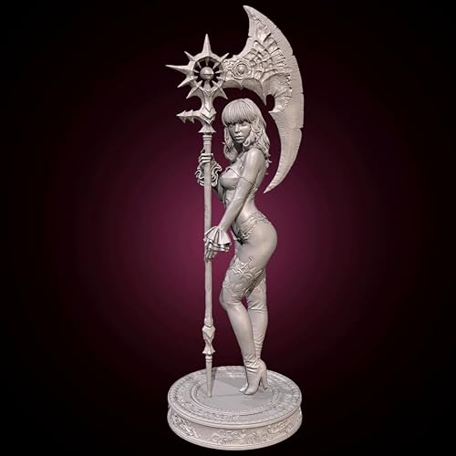 XYMCX 1/24 Ancient Female Samurai Resin Model Kit Unbemalt und unmontiert Soldat Resin Model Kit //l7q8O4 von XYMCX