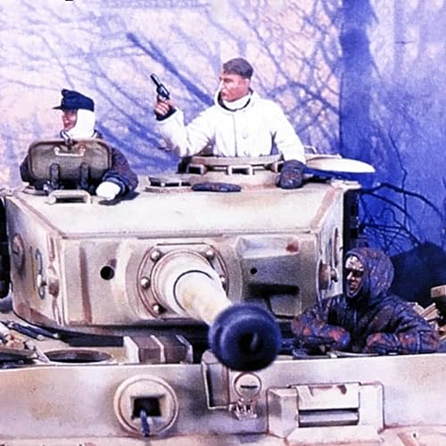 XYMCX 1/35 WWII German Tank Soldier Resin Soldier Model Kit Unbemalte und unmontierte Figur Resin-Modellbausatz (3 Figuren, keine Panzer) //o8W5Z5 von XYMCX