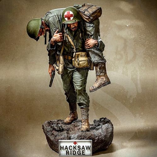 XYMCX 1/35 WWII US Soldier Resin Soldier Model Kit Unbemaltes und unmontiertes Resin Modell (2-Personen) // G1x3S5 von XYMCX