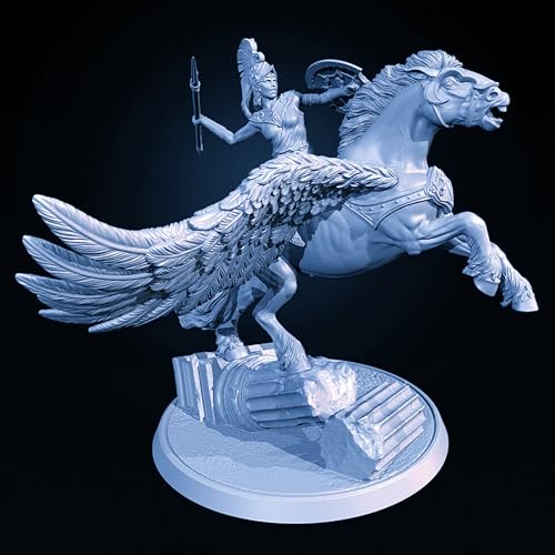 XYMCX 75mm Antike griechische Ritterin Resin BausatzUnbemalt und unmontierte Figur Resin Modellbausatz //o5W6Z1 von XYMCX