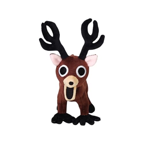 99 Nights in The Forest Deer Plüsch Weiches Gefülltes Tier Puppe Plüschspielzeug für Kinder Jungen und Mädchen von XYYYHTL