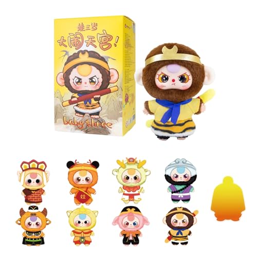 Baby Three Blind Box Set Ocean Serie Plüsch Doll Interesting Blind Box Action Figuren Mystery Box für Desktop Ornamente Geschenke für Freundinnen Mädchen Jungen Baby Three Blind Box Set Ocean Serie Plüsch Doll Interesting Blind Box Action Figuren Mystery Box für Desktop Ornamente Geschenke für Freundinnen Mädchen Jungen von XYYYHTL