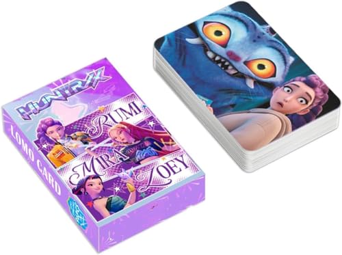 XYYYHTL 60PC Huntrix Cards Photocards+36PC Huntrix Stickers Geburtstagsgeschenk für Fans von XYYYHTL