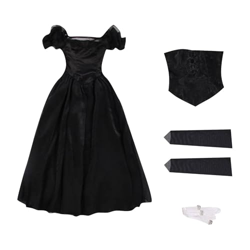 XYYYHTL Halloween Kostüm Erwachsene Damen Kinder Beetlejuice Halloween Kostüm Anzug Fancy Dress TV Show Outfit Kleidung für Karneval Cosplay Party XYYYHTL Halloween Kostüm Erwachsene Damen Kinder Beetlejuice Halloween Kostüm Anzug Fancy Dress TV Show Outfit Kleidung für Karneval Cosplay Party von XYYYHTL