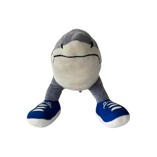 XYYYHTL Tralalero Tralala Hai Plüschtier Tung Tung Sahur Plüschtier Lustige Italian Brainrot Meme Kuscheltier Weiches Kuscheltier Spielzeug für Kinder & Erwachsene, Geschenkidee für Fans von XYYYHTL