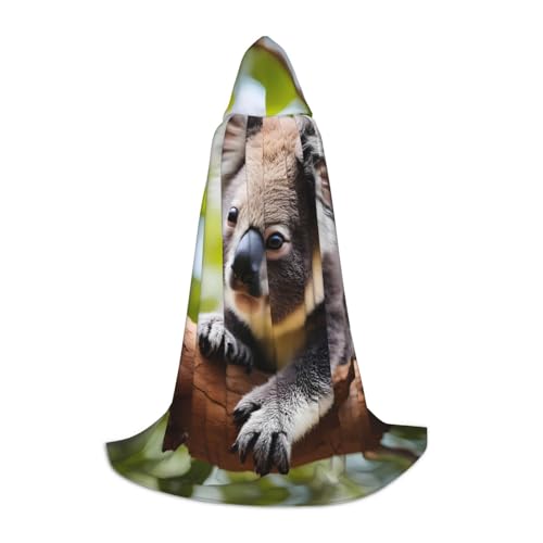 XZDAL A Little Koala bedruckter Kapuzenumhang M für Teenager Cosplay Rollenspiel Festival Maskerade Mottoparty Kostüm XZDAL A Little Koala bedruckter Kapuzenumhang M für Teenager Cosplay Rollenspiel Festival Maskerade Mottoparty Kostüm von XZDAL