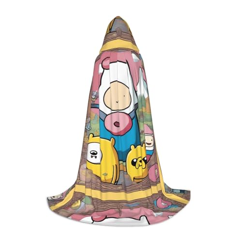 XZDAL Adventure Plan Kapuzenumhang M für Teenager Langer Umhang Kostüm Cosplay Maskerade Karneval Party von XZDAL