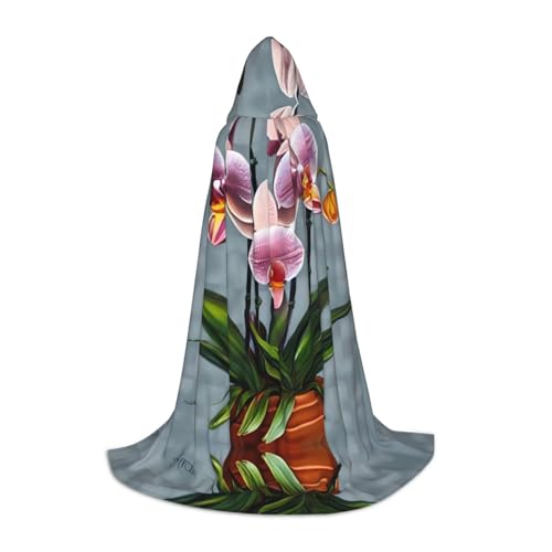 XZDAL Blooming Orchids Bedruckter Kapuzenumhang L für Teenager Cosplay Rollenspiel Festival Maskerade Mottoparty Kostüm XZDAL Blooming Orchids Bedruckter Kapuzenumhang L für Teenager Cosplay Rollenspiel Festival Maskerade Mottoparty Kostüm von XZDAL